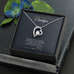 Gift Message Necklace for Girlfriend