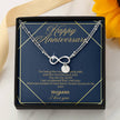 Gift Message Infinity bracelet