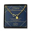 Gift Message Infinity bracelet