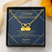 Gift Message Infinity bracelet