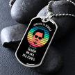 Truth Never Perishes, Johnny Depp Keepsake Tag Necklace