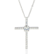 Mothers day, Thank you Cross CZ pendant