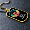Truth Never Perishes, Johnny Depp Keepsake Tag Necklace