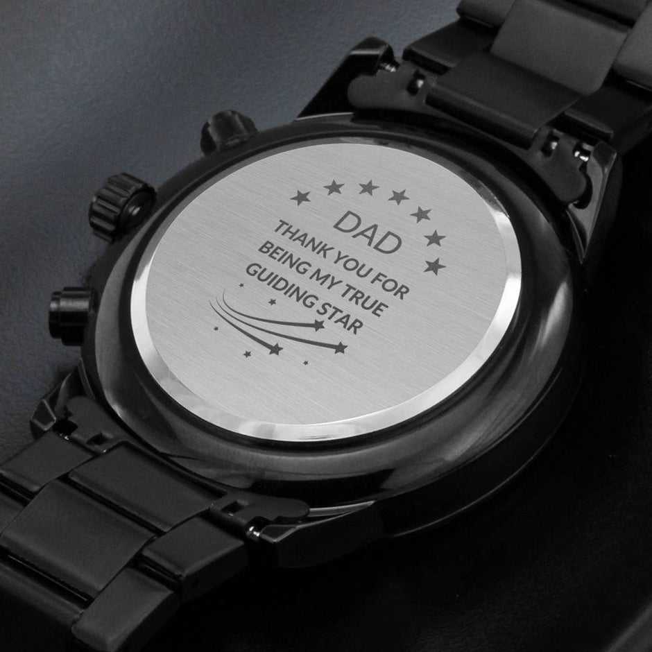 Fathers day Gift - Engraved Watch