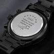 Fathers day Gift - Engraved Watch