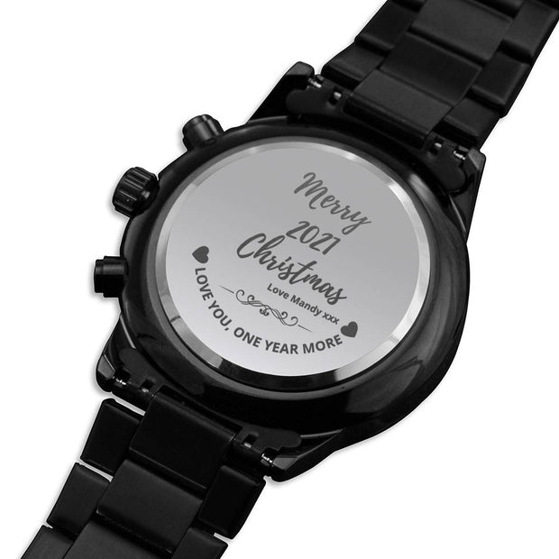 Gift Message Christmas Watch