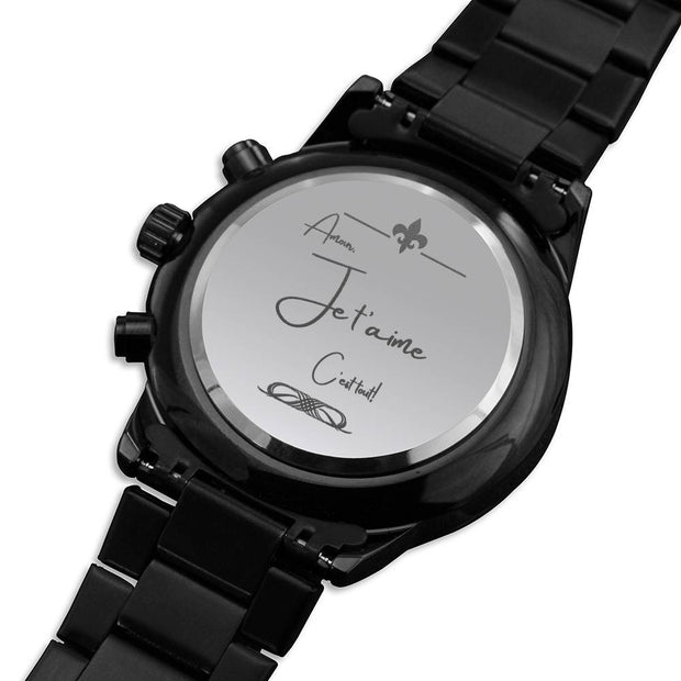 The French Gift Message Watch for him