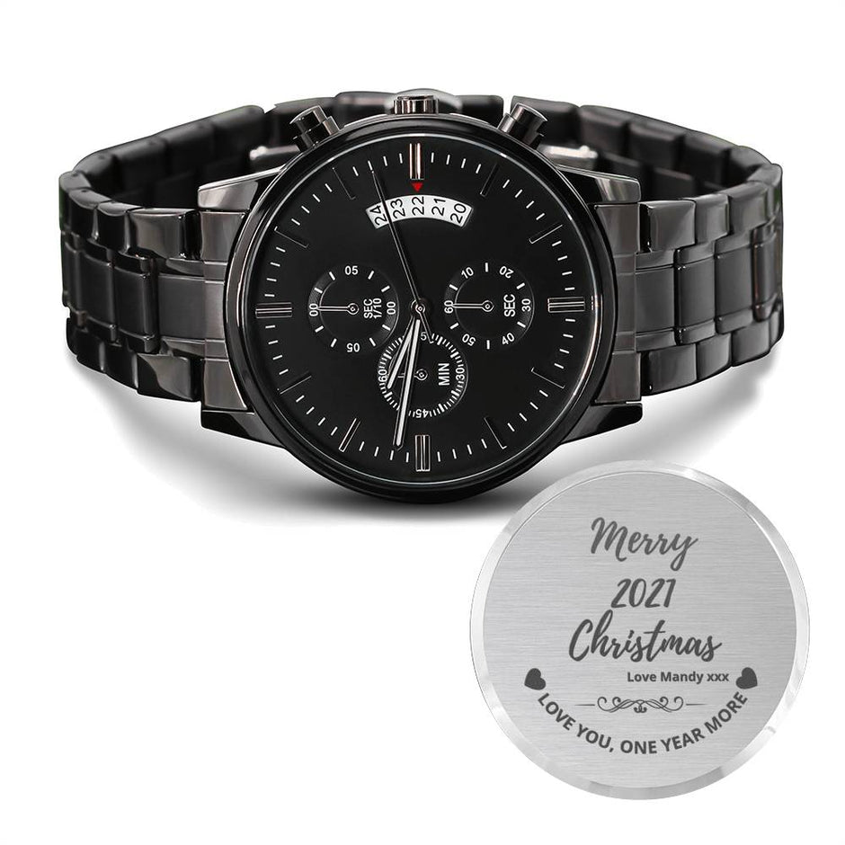Gift Message Christmas Watch