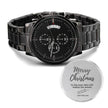 Gift Message Engraved  Christmas Watch
