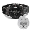 Gift message watch for sons graduation