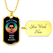 Truth Never Perishes, Johnny Depp Keepsake Tag Necklace