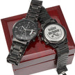 Gift Message Biker Personalized Watch