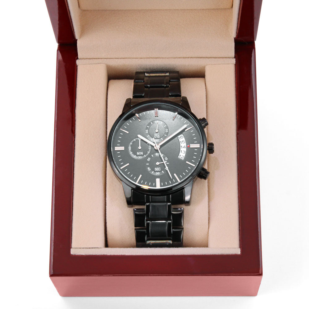 Gift Message, Personalized Christmas Watch
