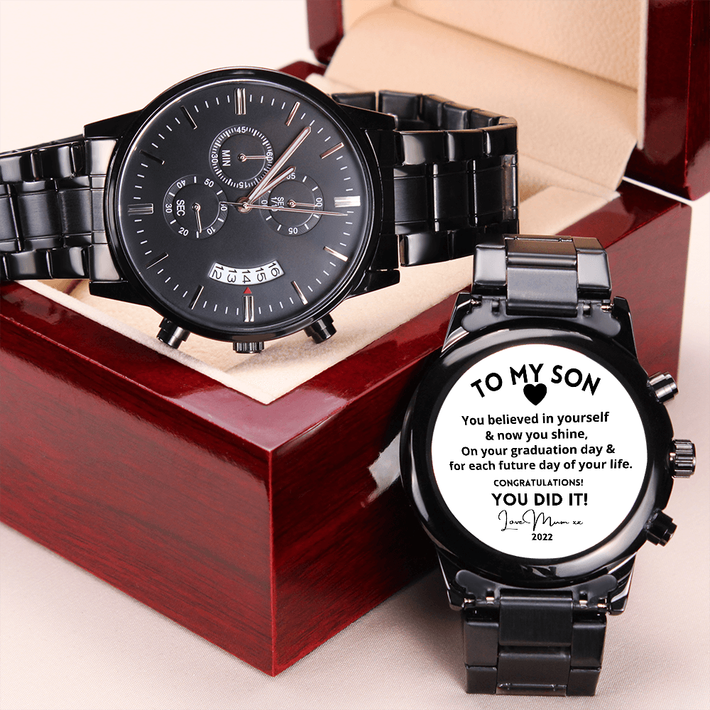 Graduation Watch for son