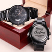 Gift Message, Personalized Christmas Watch