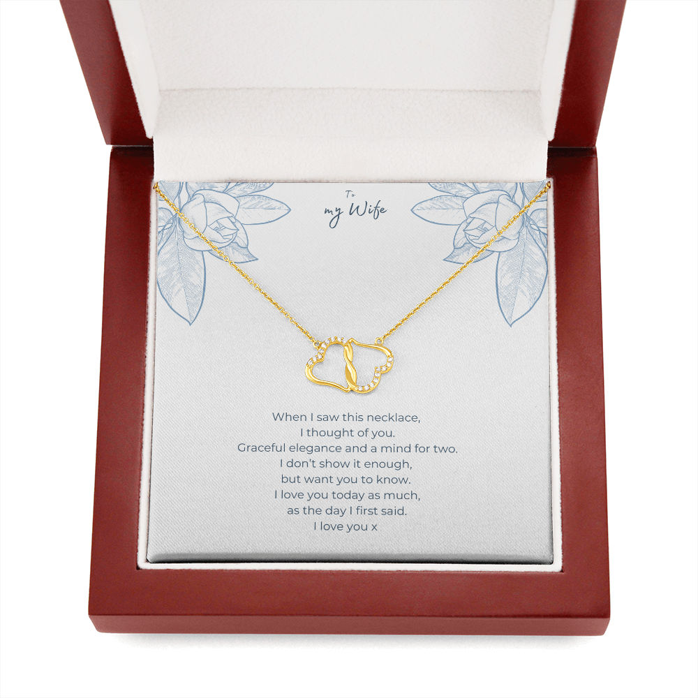 To my wife, Pure Love Gold Necklace