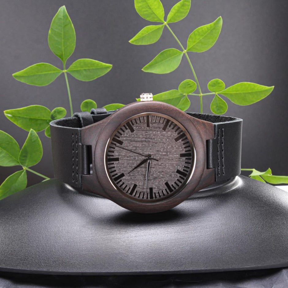Gift Message Watch for Biker Boyfriend
