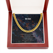 To my son Stop Smoking Curb Chain