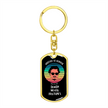 Truth Never Perishes, Johnny Depp Keepsake Keyring 