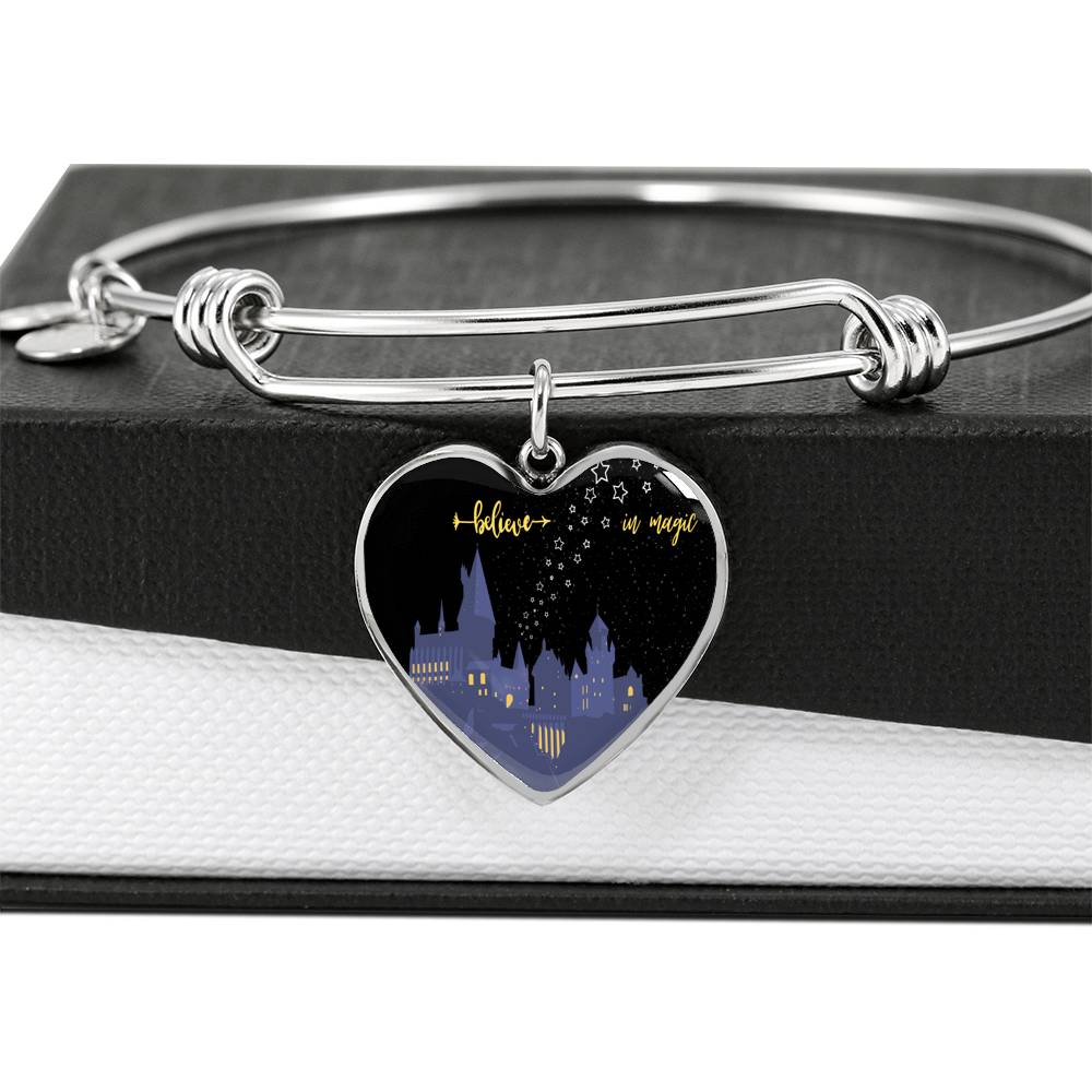 Gift Message Believe in magic bracelet