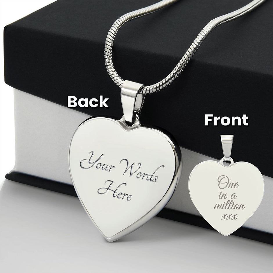 Mothers day One in a million pendant