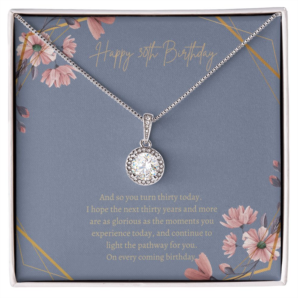 Happy 30th Bloom Necklace
