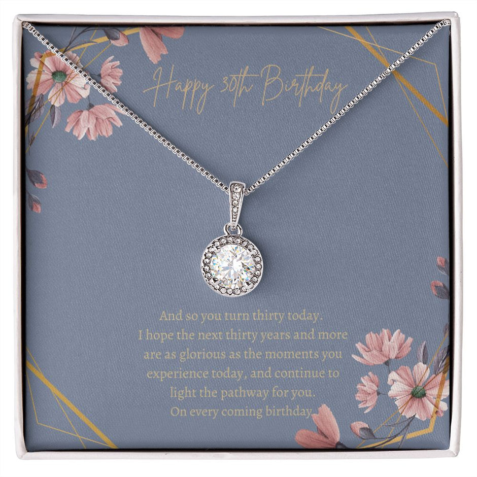 Happy 30th Bloom Necklace