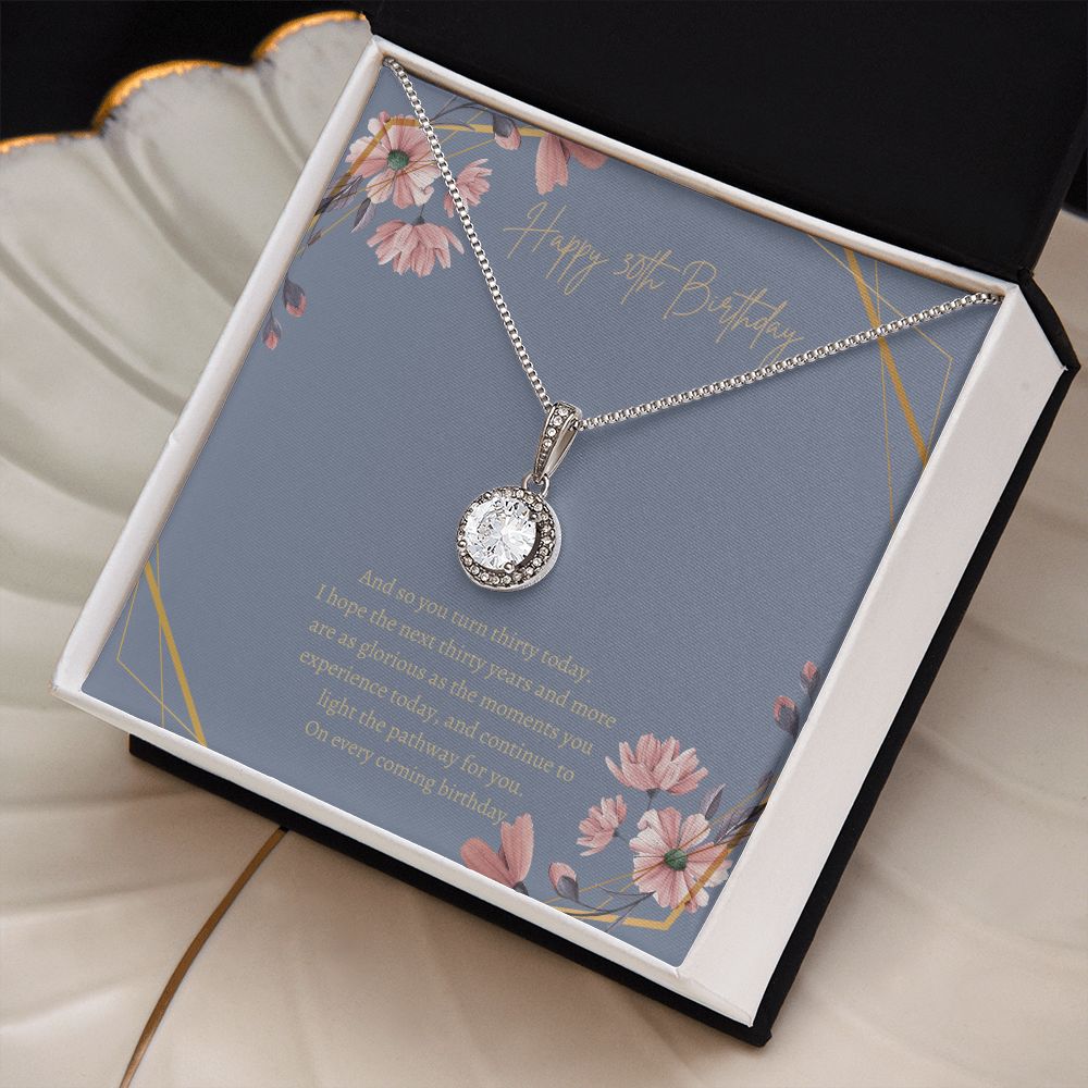 Happy 30th Bloom Necklace