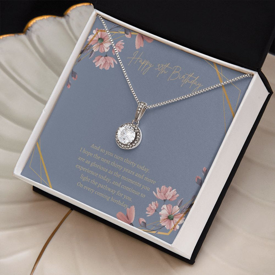 Happy 30th Bloom Necklace