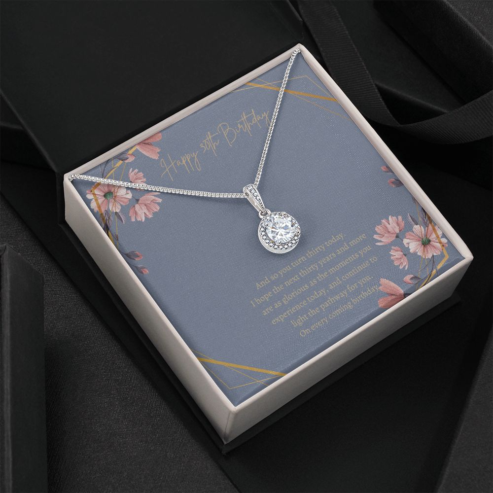 Happy 30th Bloom Necklace