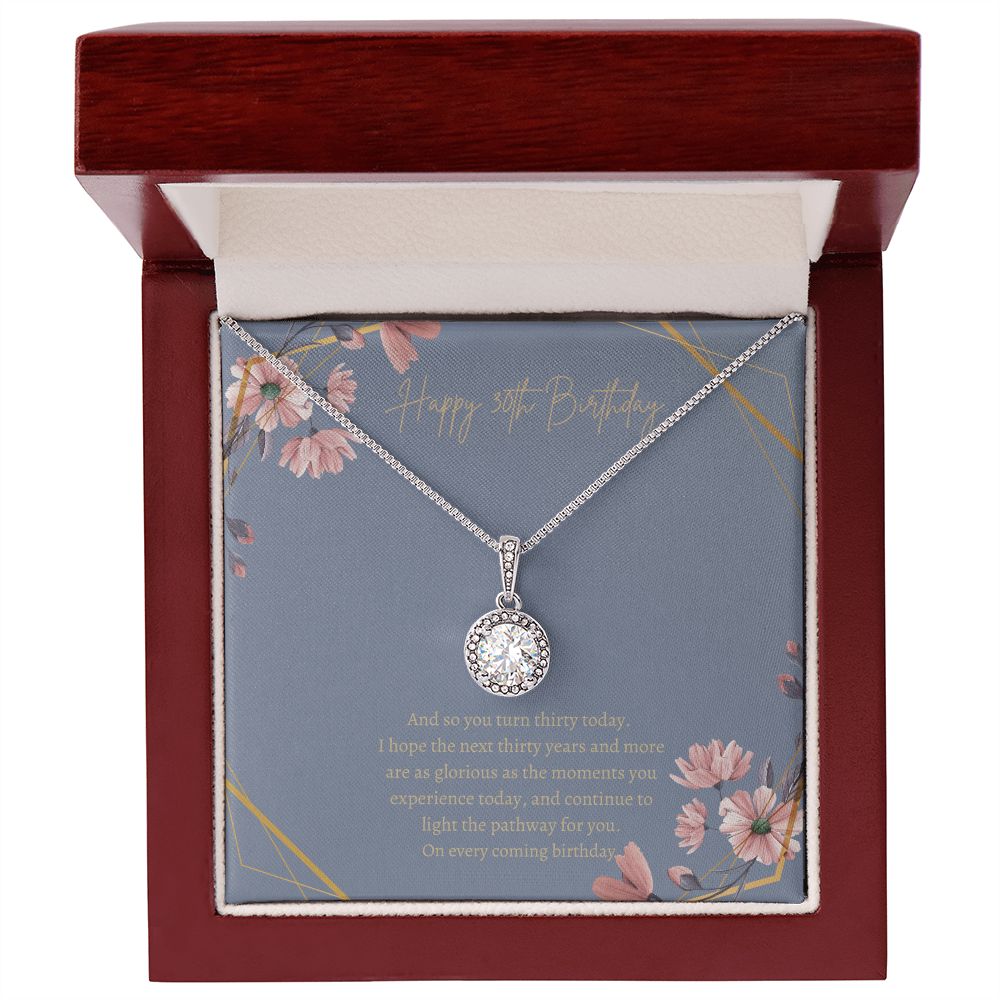Happy 30th Bloom Necklace