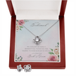 Lorettea Bridesmaid necklace and Earrings set