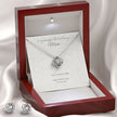 Custom Mothers Day Gift Message Pendant