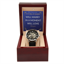 Load image into Gallery viewer, Future Husband to be Promise Openwork Watch
