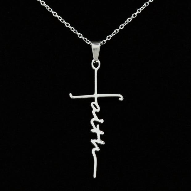 Mum faith necklace