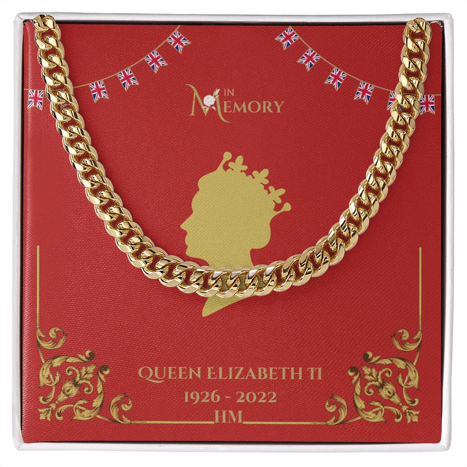 HM Queen Elizabeth II Keepsake Curb Chain