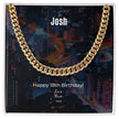 Josh 18th Birthday chain