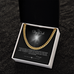 To my Step dad Cuban chain Gift