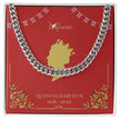 HM Queen Elizabeth II Keepsake Curb Chain