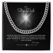 To my Step dad Cuban chain Gift