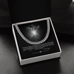 To my Step dad Cuban chain Gift