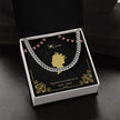 Queen Elizabeth Mens Memorial Silver / Gold curb chain