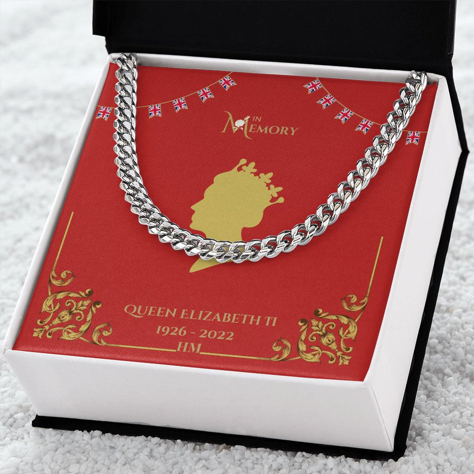HM Queen Elizabeth II Keepsake Curb Chain