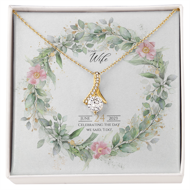 Alicia Wife Anniversary Anniversary Necklace