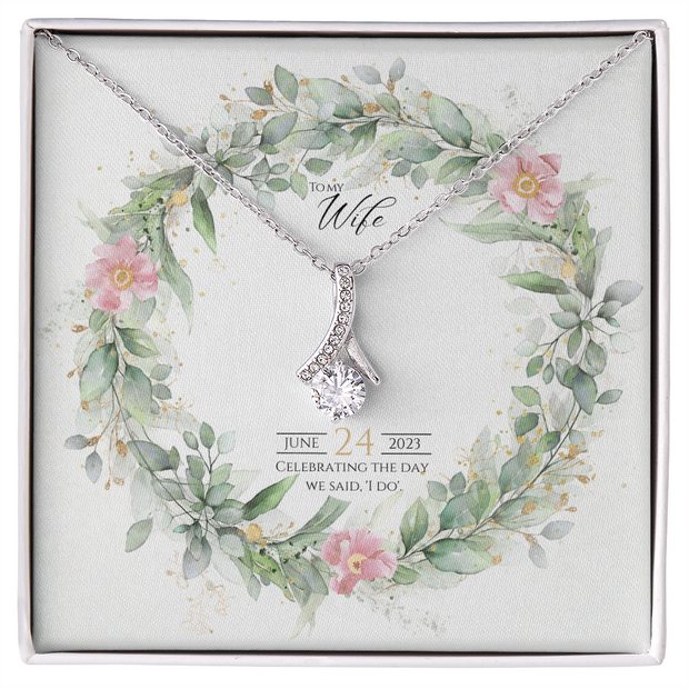 Alicia Wife Anniversary Anniversary Necklace