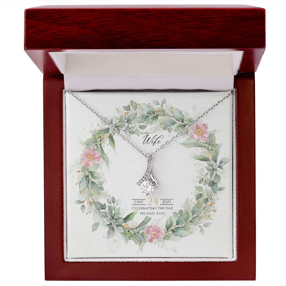 Alicia Wife Anniversary Anniversary Necklace