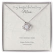 Custom GIft Message Pendant for Mums