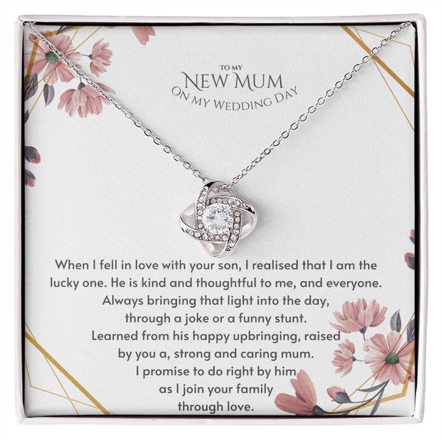 To my New mum on my Wedding day