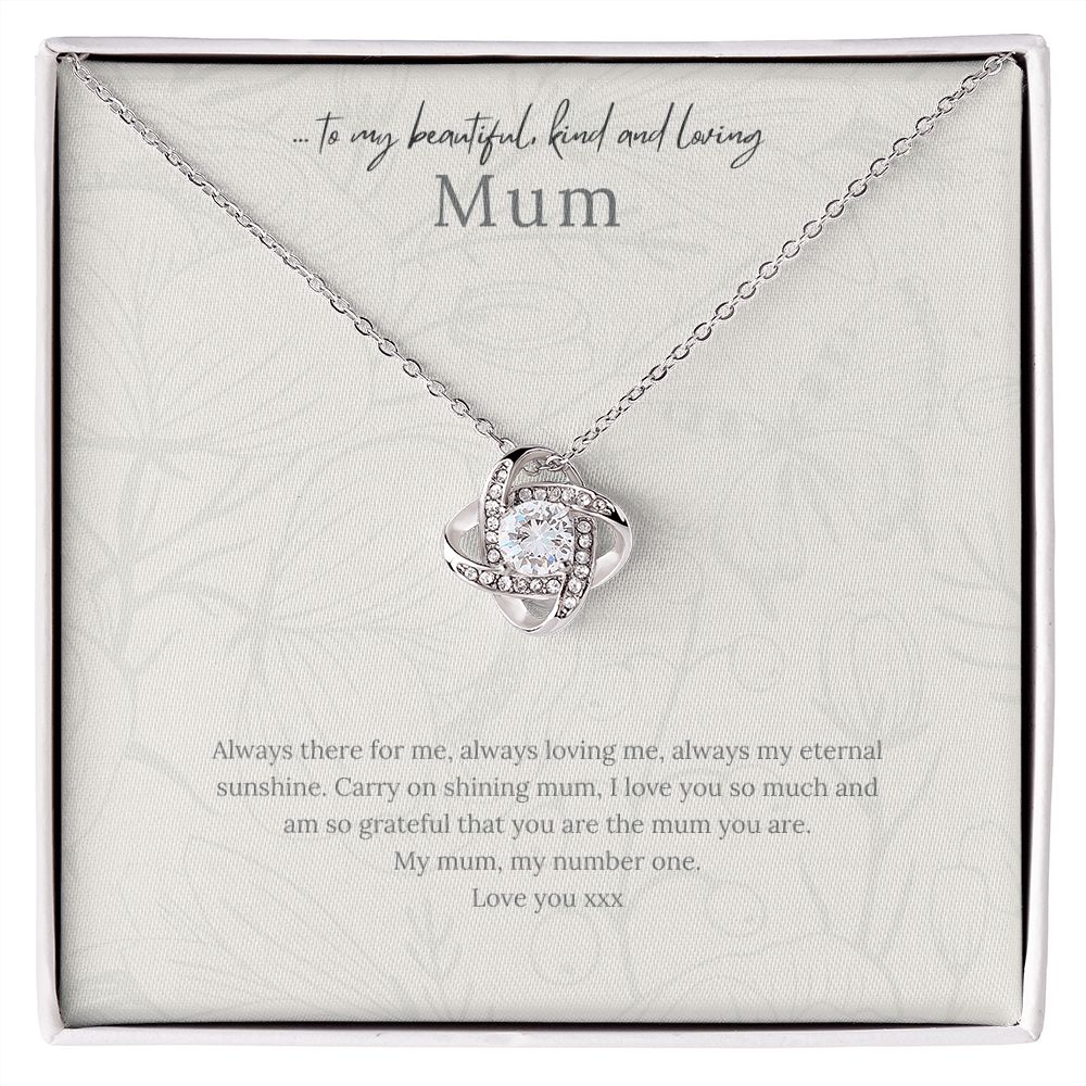 Mothers day Gift Message necklace