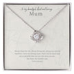 Mothers day Gift Message necklace